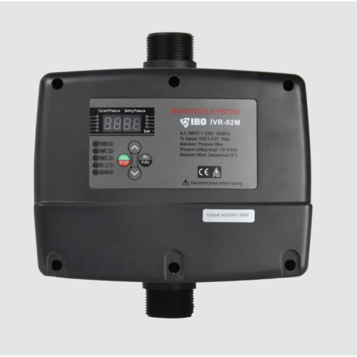 Inverter Pompă Presiune Constantă IBO IVR 02 M (0.37-1.5 kW) - Controler Inteligent
